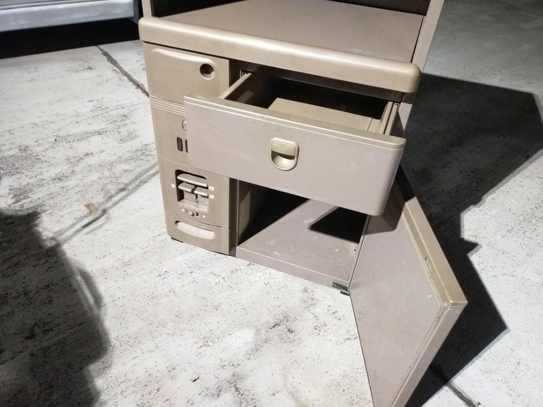 (YODOKO) ヨドコウ☆レンジ台（米びつ付き）