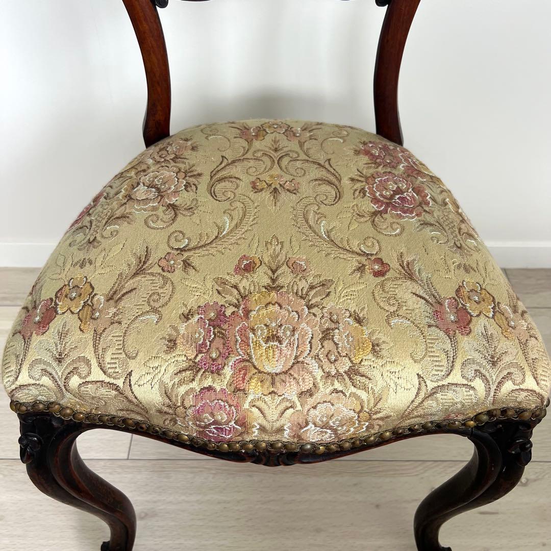 【おまとめ割有】アンティーク　サロンチェア　ヨーロッパ家具