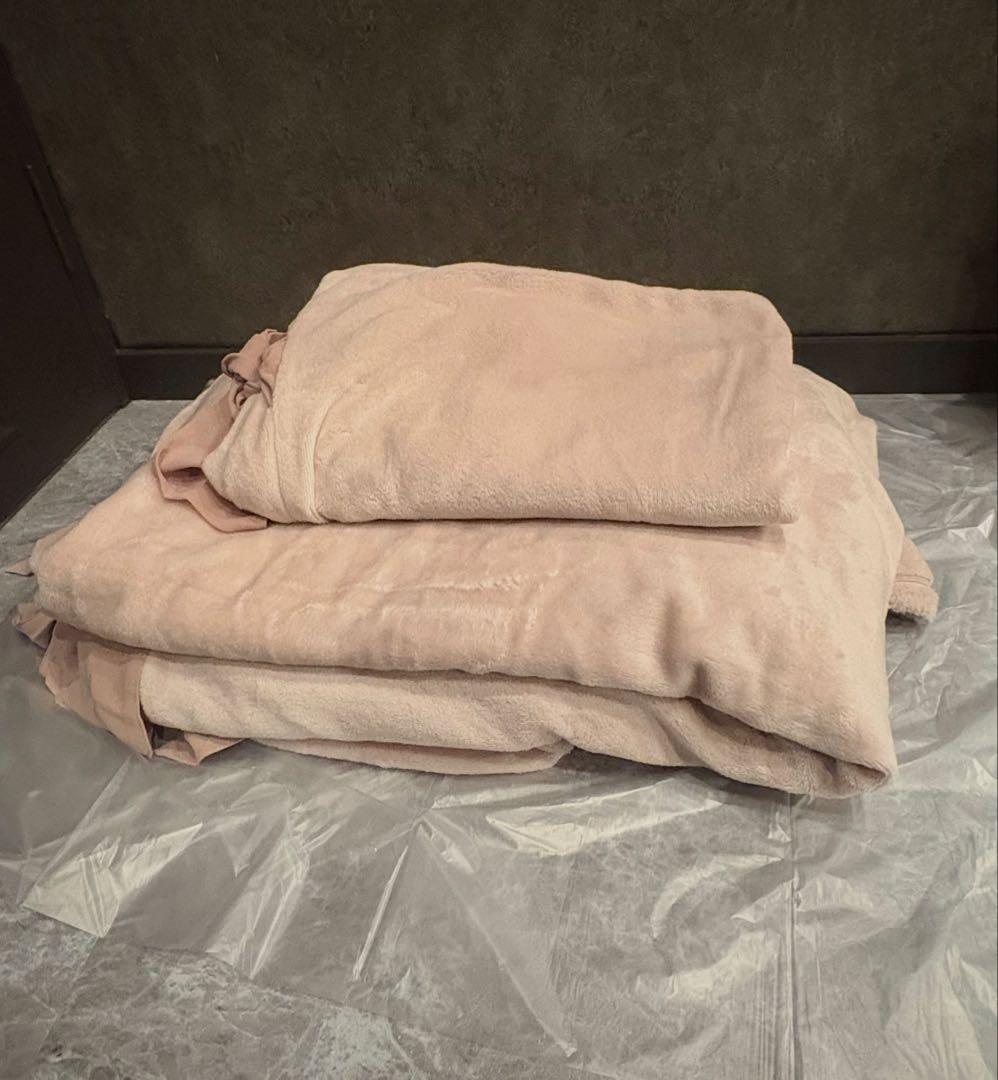 Francfranc WARMY 掛け布団カバー シングル ピンク