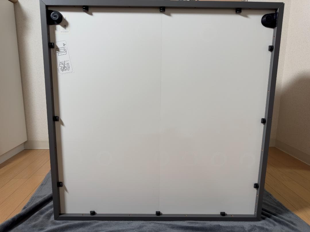 IKEA eket エーケト キャビネット グレー 完成品　専門業者組立て品