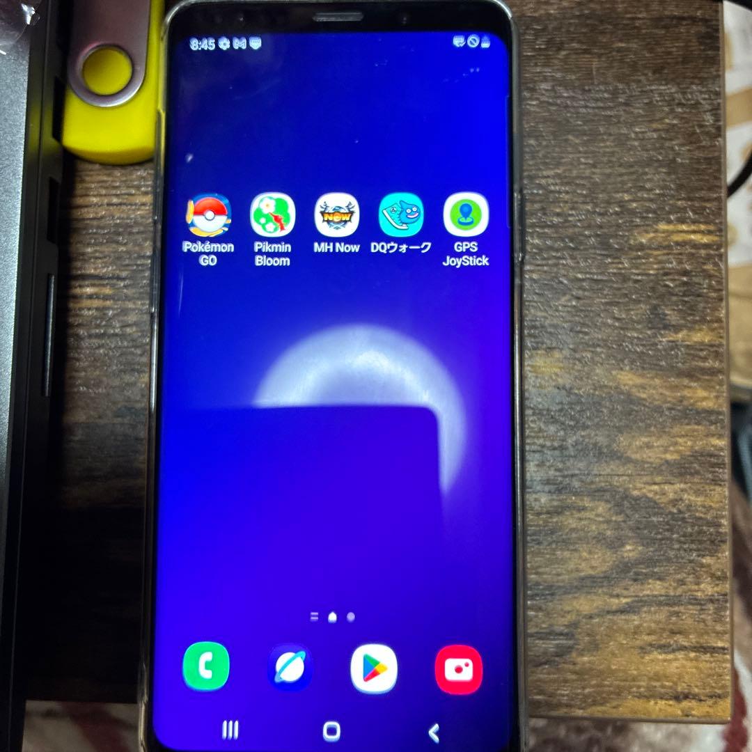 galaxy s9plus 位置偽装 初期化済み