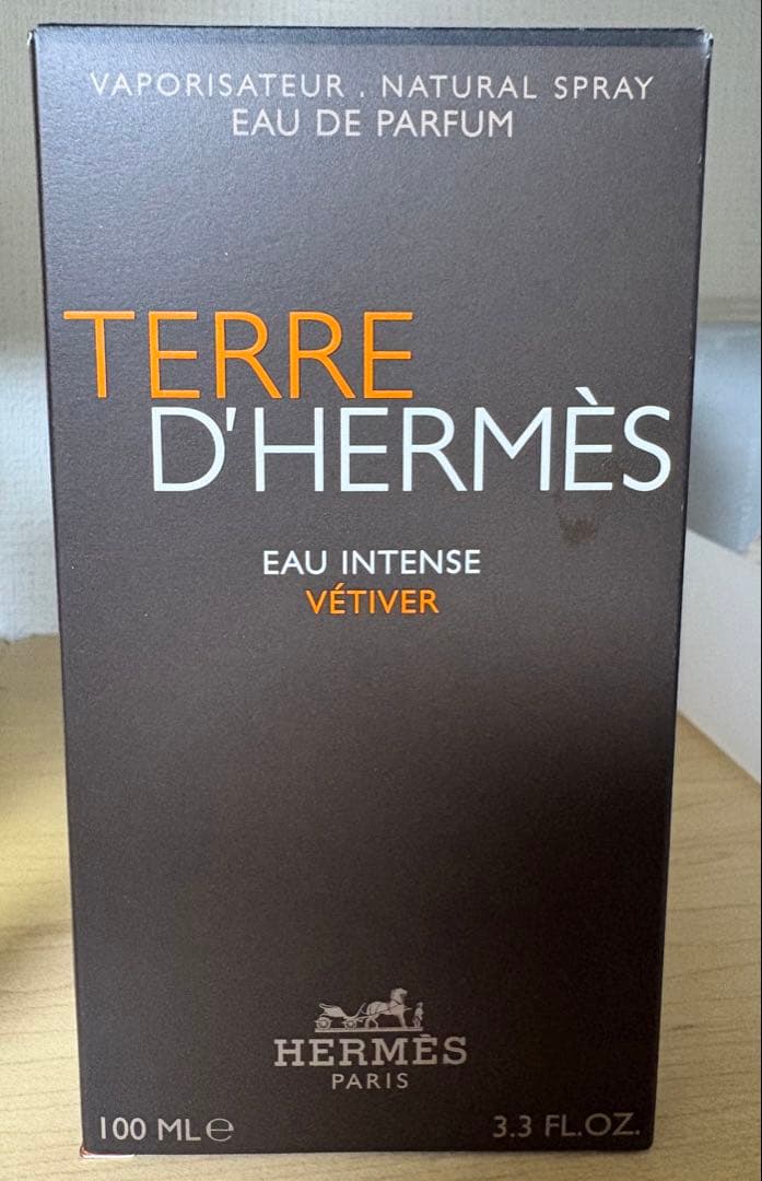 エルメス テールド オー インテンス ベチバー EDP 100ml