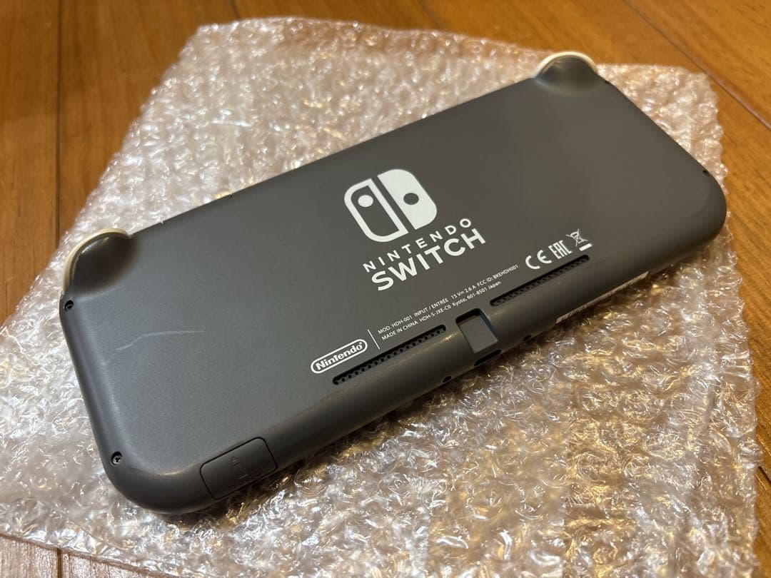 Nintendo Switch Lite グレー 本体、付属品