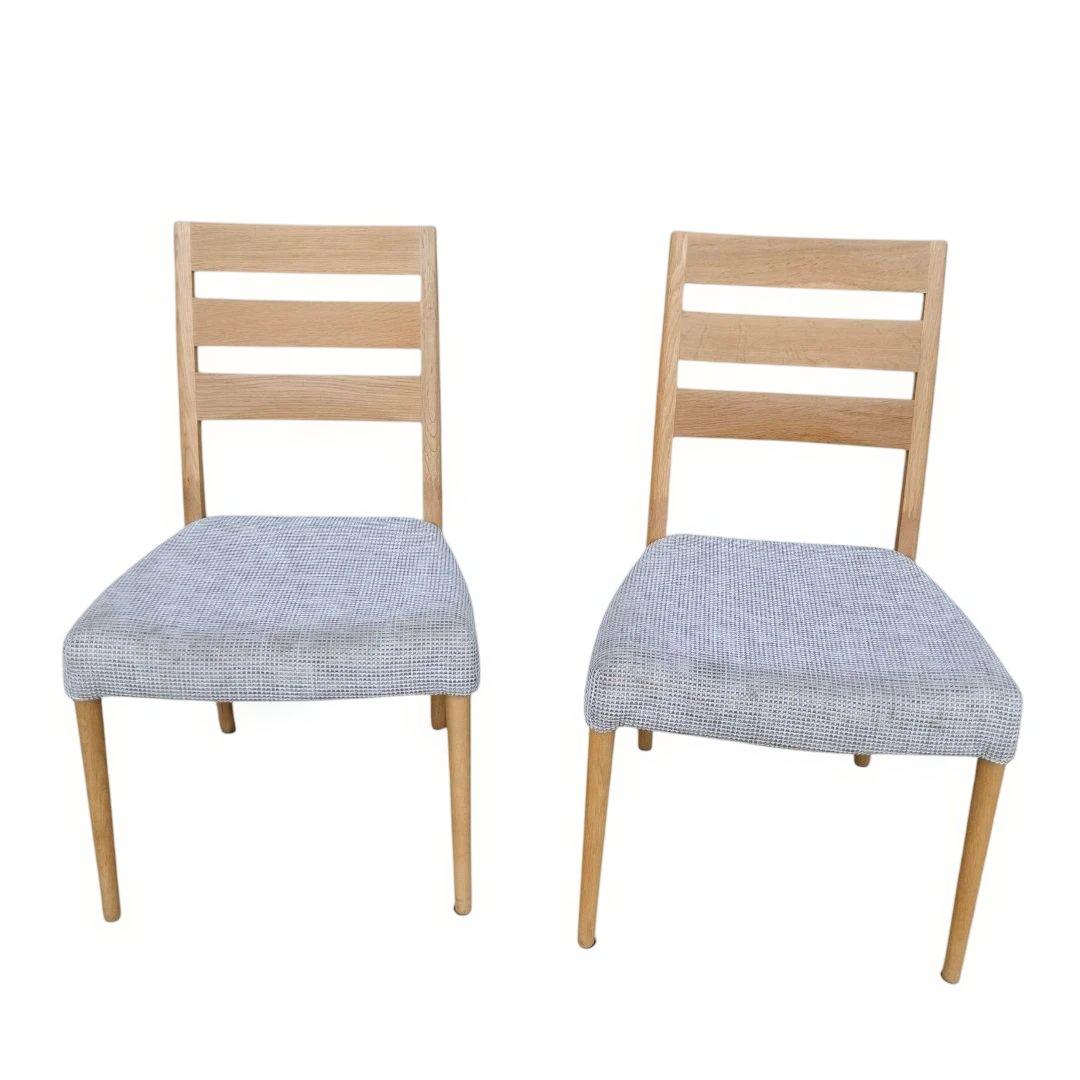 【希少】カリモク アームレスチェア CT6105 2脚セット