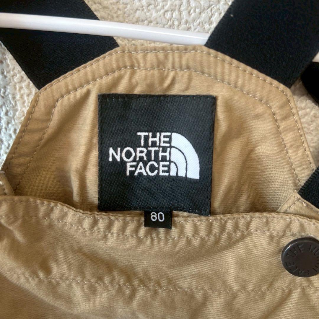 ノースフェイス　フィールドビブ　オーバーオール サロペット　プレイウェア　80