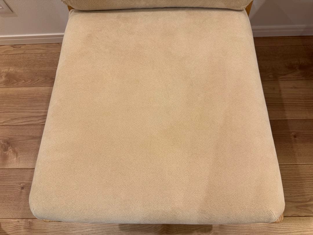 無印良品 MUJI オーク材 リビングでもダイニングでもつかえるソファチェア