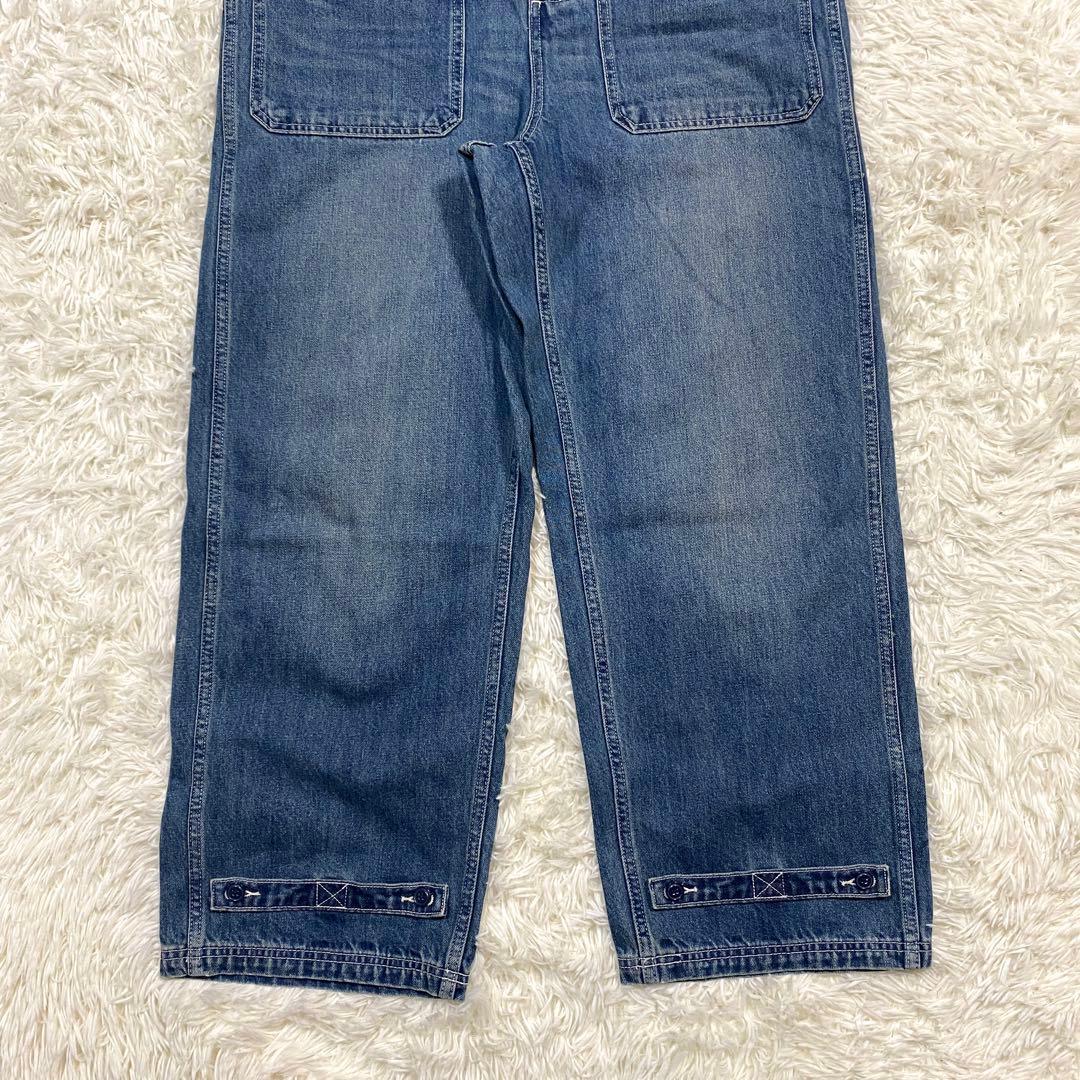 完売品✨HOUSTON デニム デッキパンツ オーバーオール