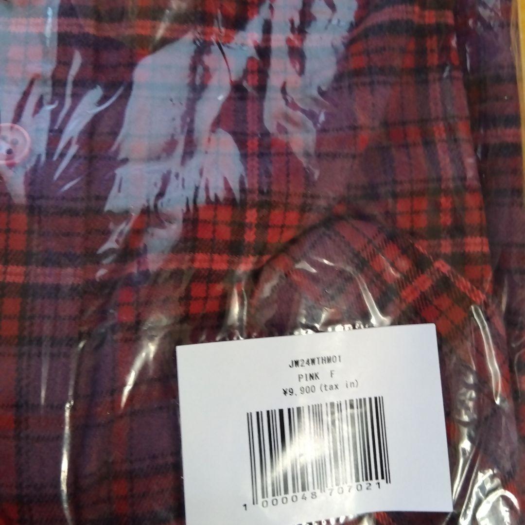 JIMWAG チェック柄シャツ ピンク F