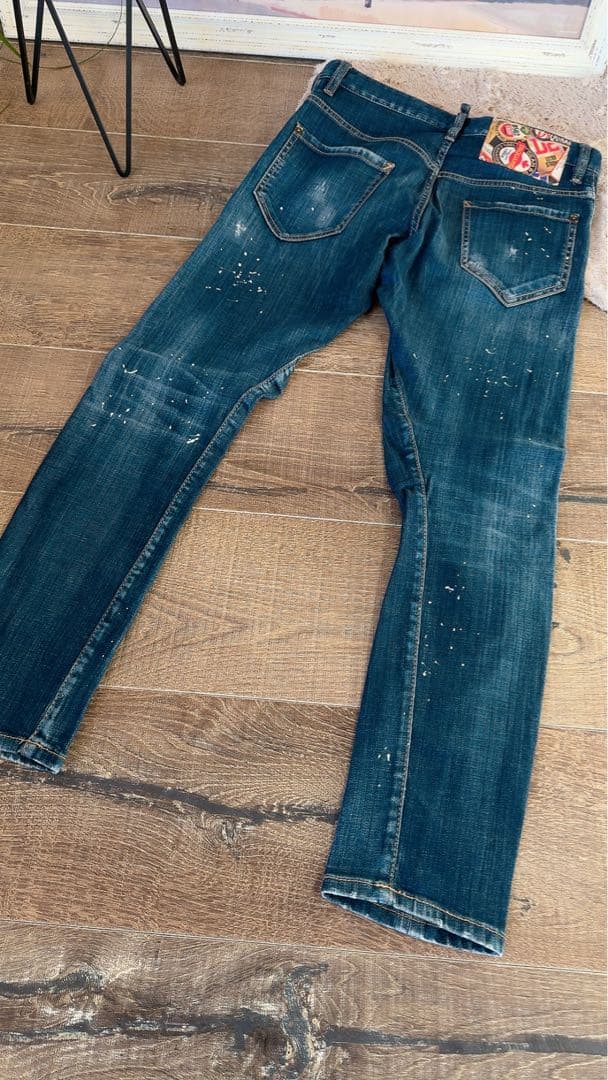 DSQUARED2 ダメージ加工デニム　44
