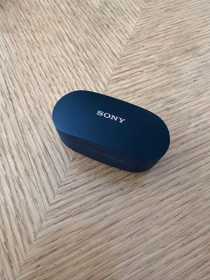 SONY ワイヤレスイヤホン ブラック 充電ケース付き