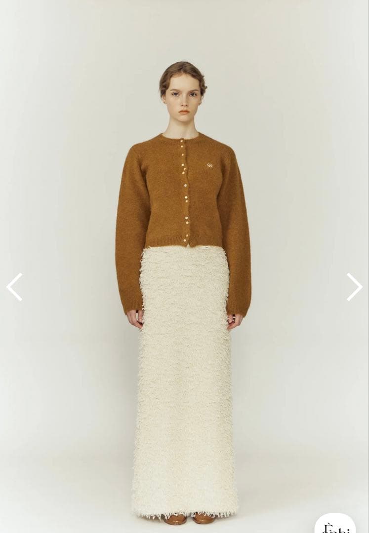 トップス eaphi ALPACA MOHAIR CARDIGAN