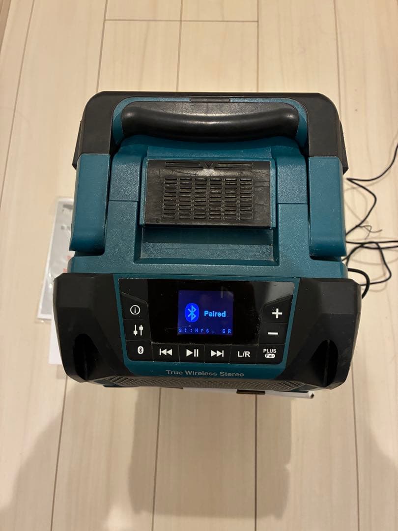 マキタ Bluetooth スピーカー　MR203 青　中古品