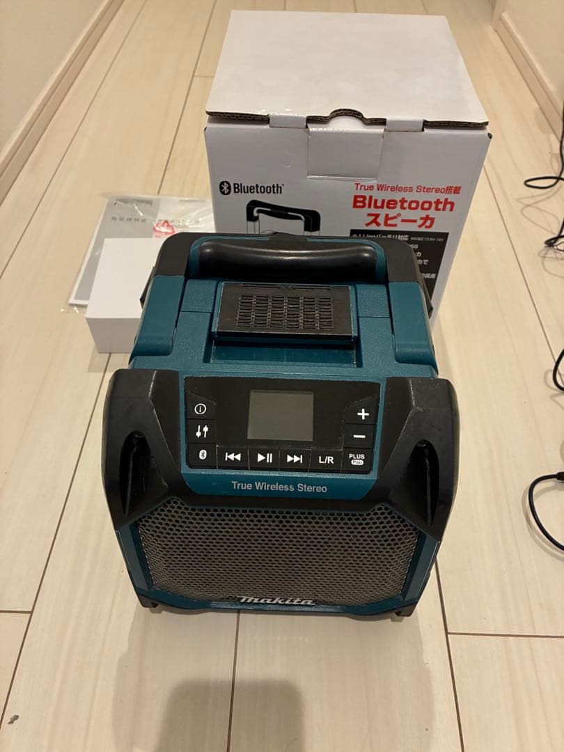 マキタ Bluetooth スピーカー　MR203 青　中古品