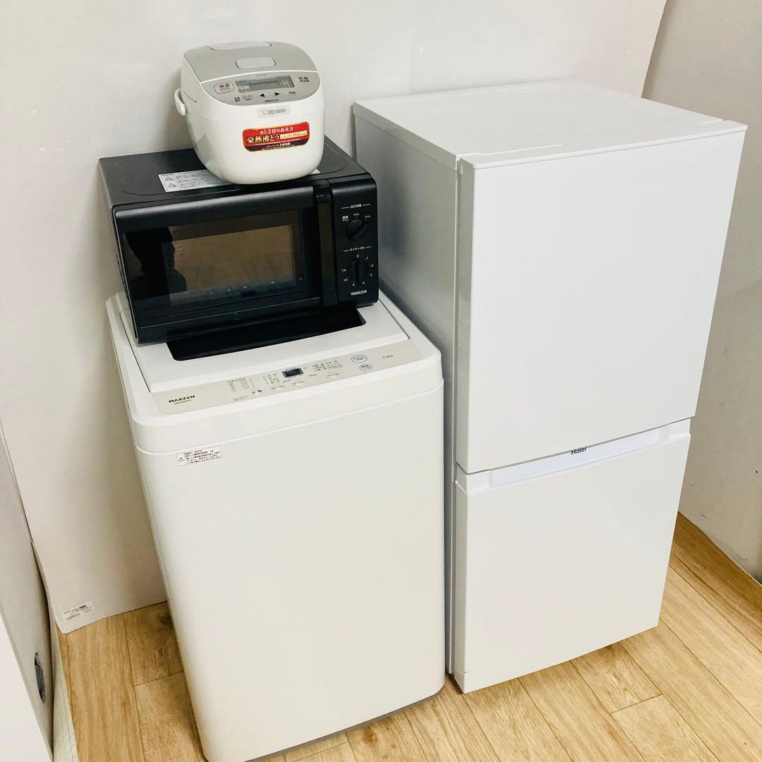 高年式高品質❗️豪華一人暮らし家電4点セット❗️大阪、大阪近郊配送設置無料