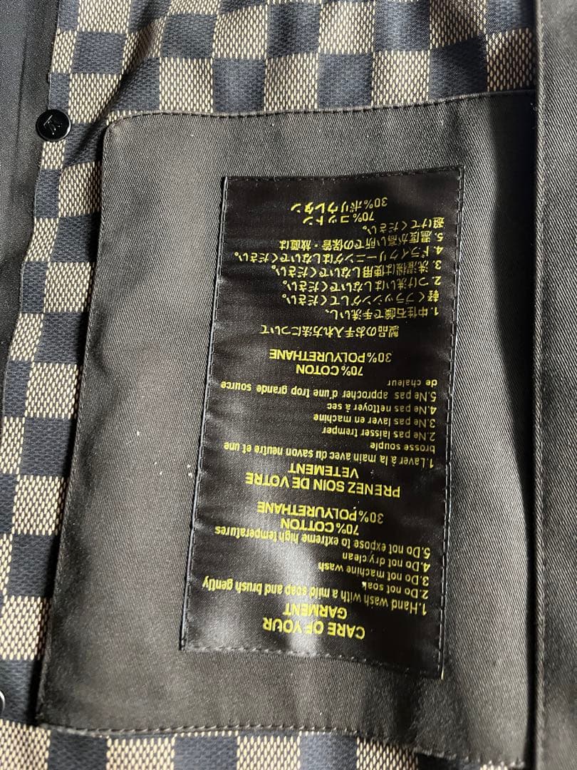 LV ルイ・ヴィトン　カバーオール　内ダミエ柄