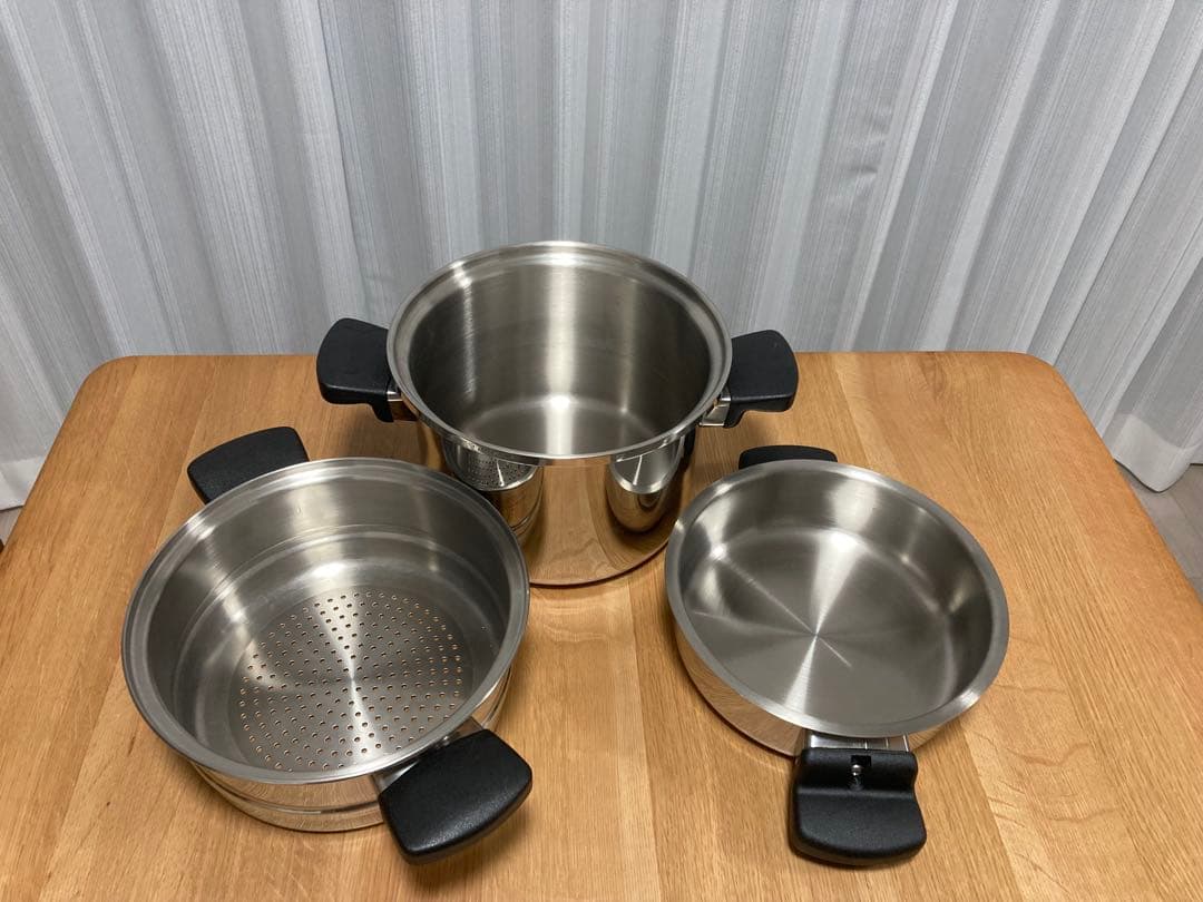 アムウェイ　フードプロセッサー　鍋 Queen クイーン 片手鍋 クィーンクック