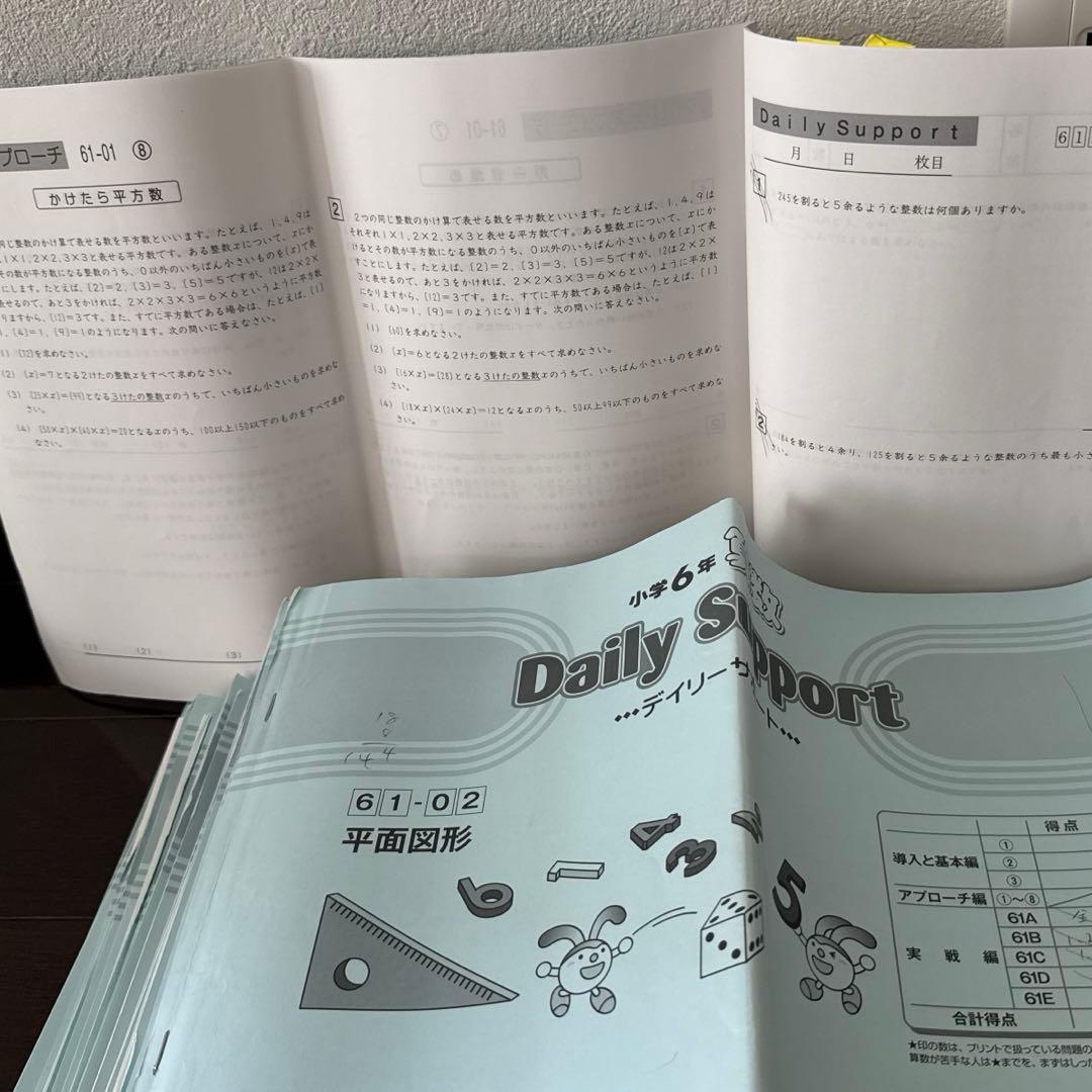⭐︎書込み少⭐︎ サピックス6年生　算数フルセット