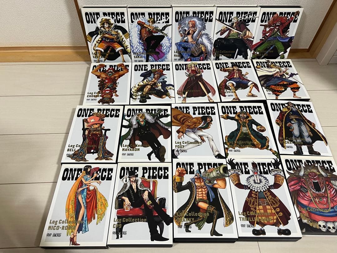 美品　ワンピースログコレクションまとめ売り　付録付き　めちゃお得 43本