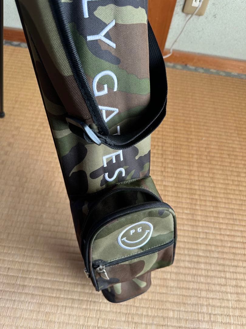 美品PEARLY GATES 迷彩 スタンドゴルフバッグ 89