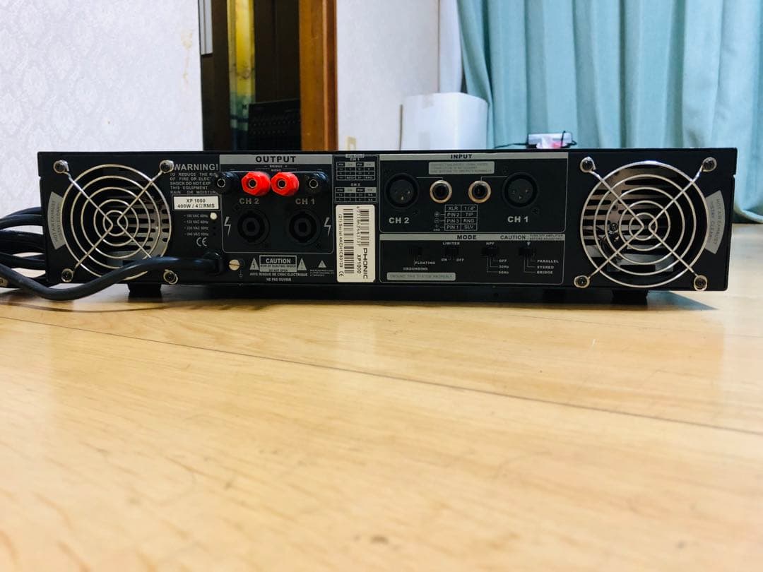 Phonic XP1000 パワーアンプ