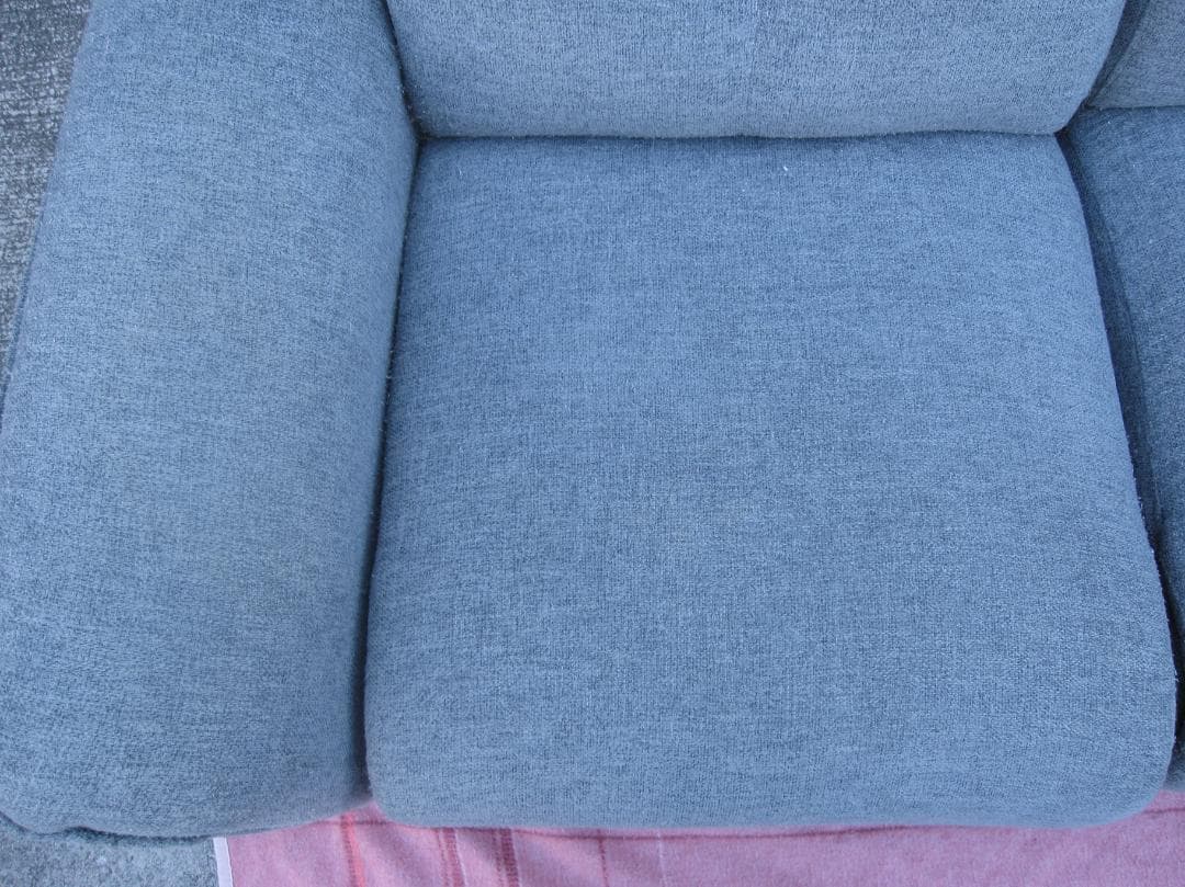 名古屋市等送料無料★ニトリ 2人掛け電動布張りリクライニングソファ Nピュール