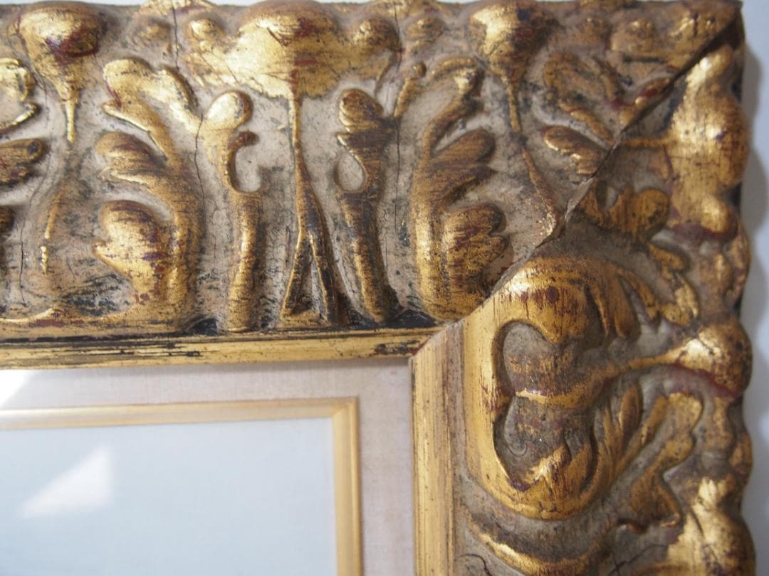 高級工芸画 ロシア画家 イワン・クラムスコイ【忘れえぬ女】額装 美人画 複製