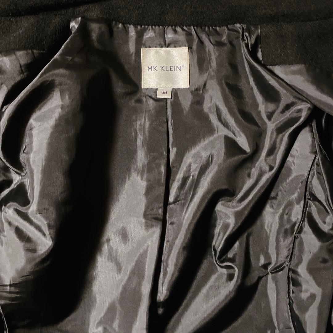 ピーコート ウール ジャケット 黒 平成ギャル y2k ダーク パンク nana