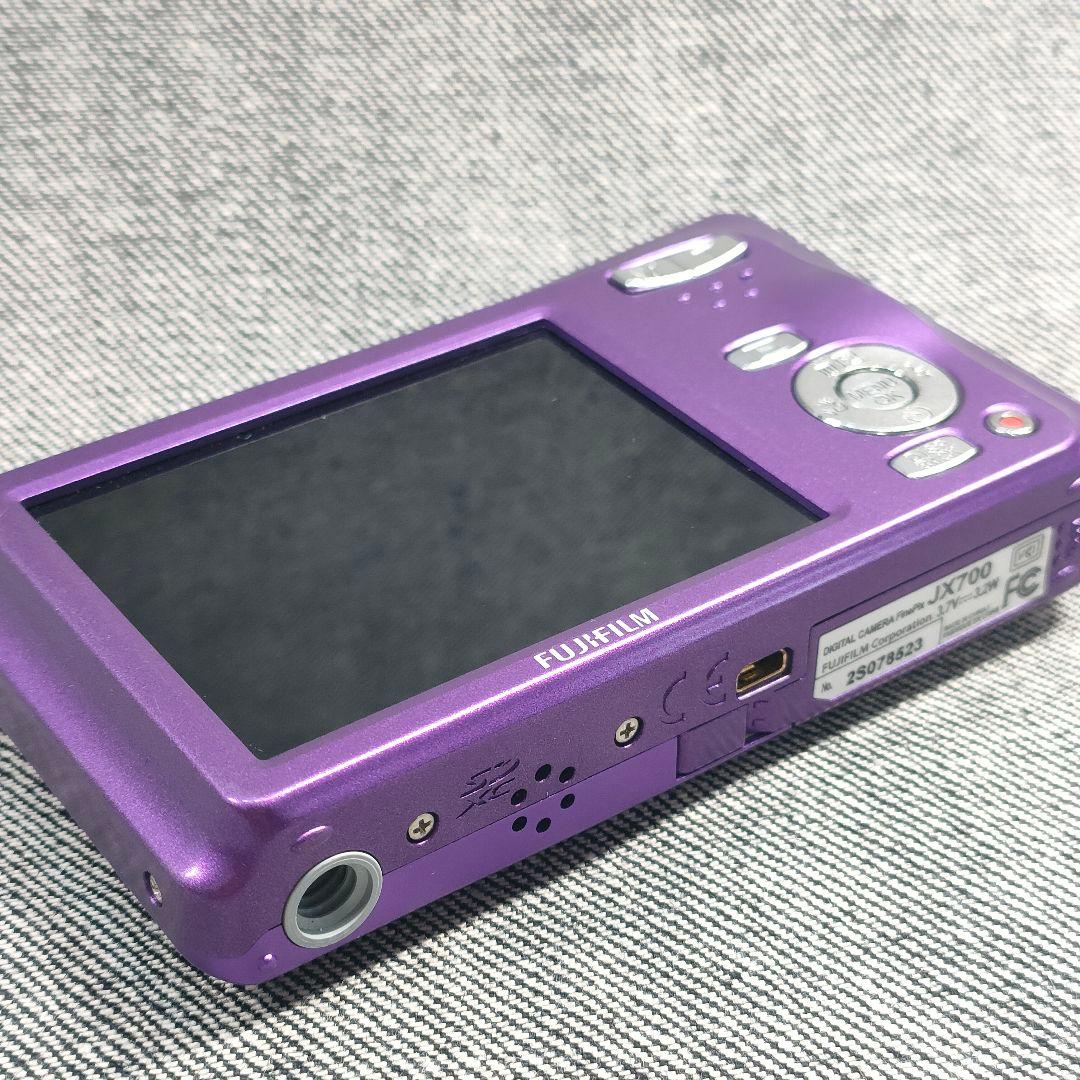 超美品 FUJIFILM FinePix JX700 パープル 富士フイルム