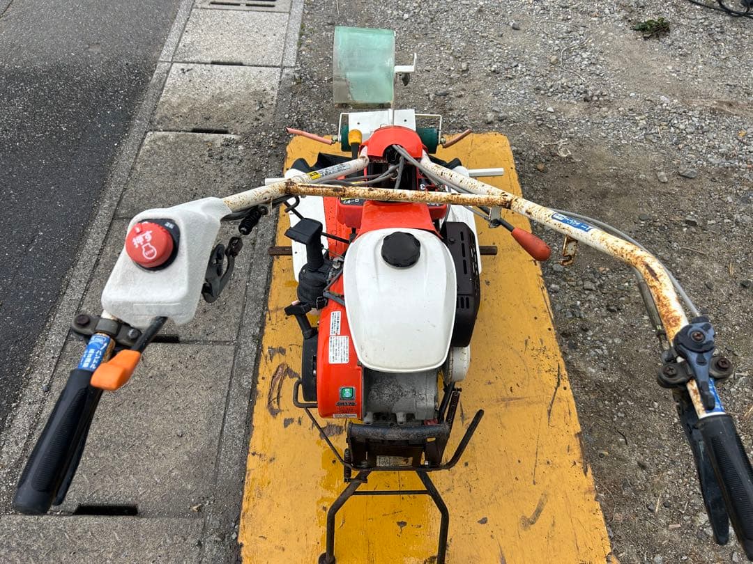 宮崎　クボタ マルチ管理機 TS750 畝立て ごぼう　管理機　マルチャー