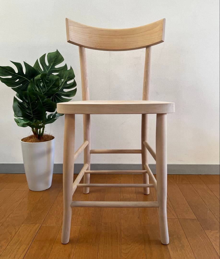 SEMPRE センプレ　カフェチェア MILANO 無塗装　北欧スタイル　モダン