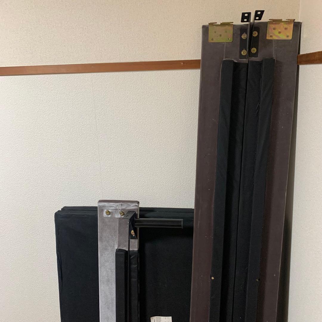 Francfranc ブリッサ ベッド ディンプル セミダブル グレー