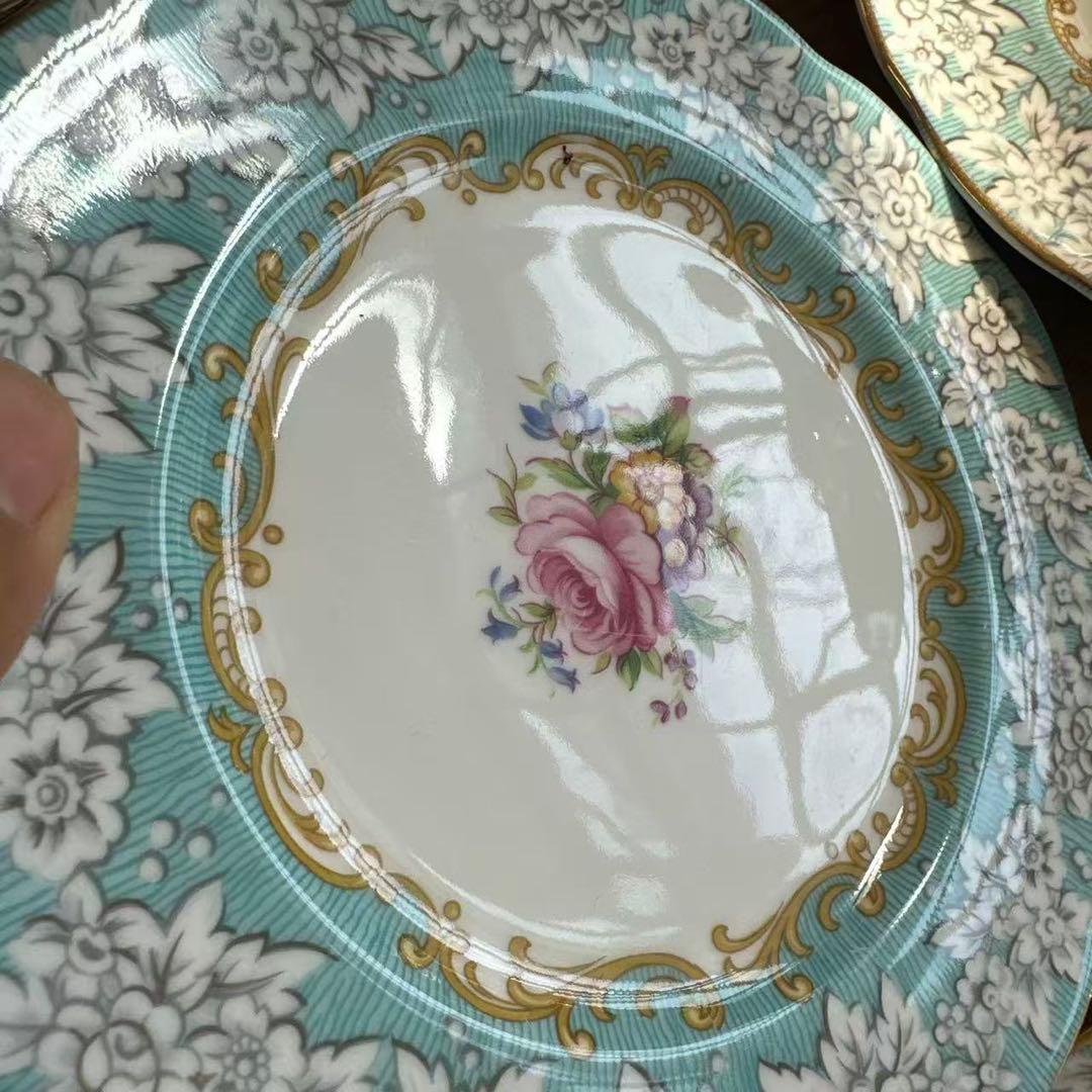 英国製　ロイヤルアルバートエンチャントメント　デザートプレート　6枚