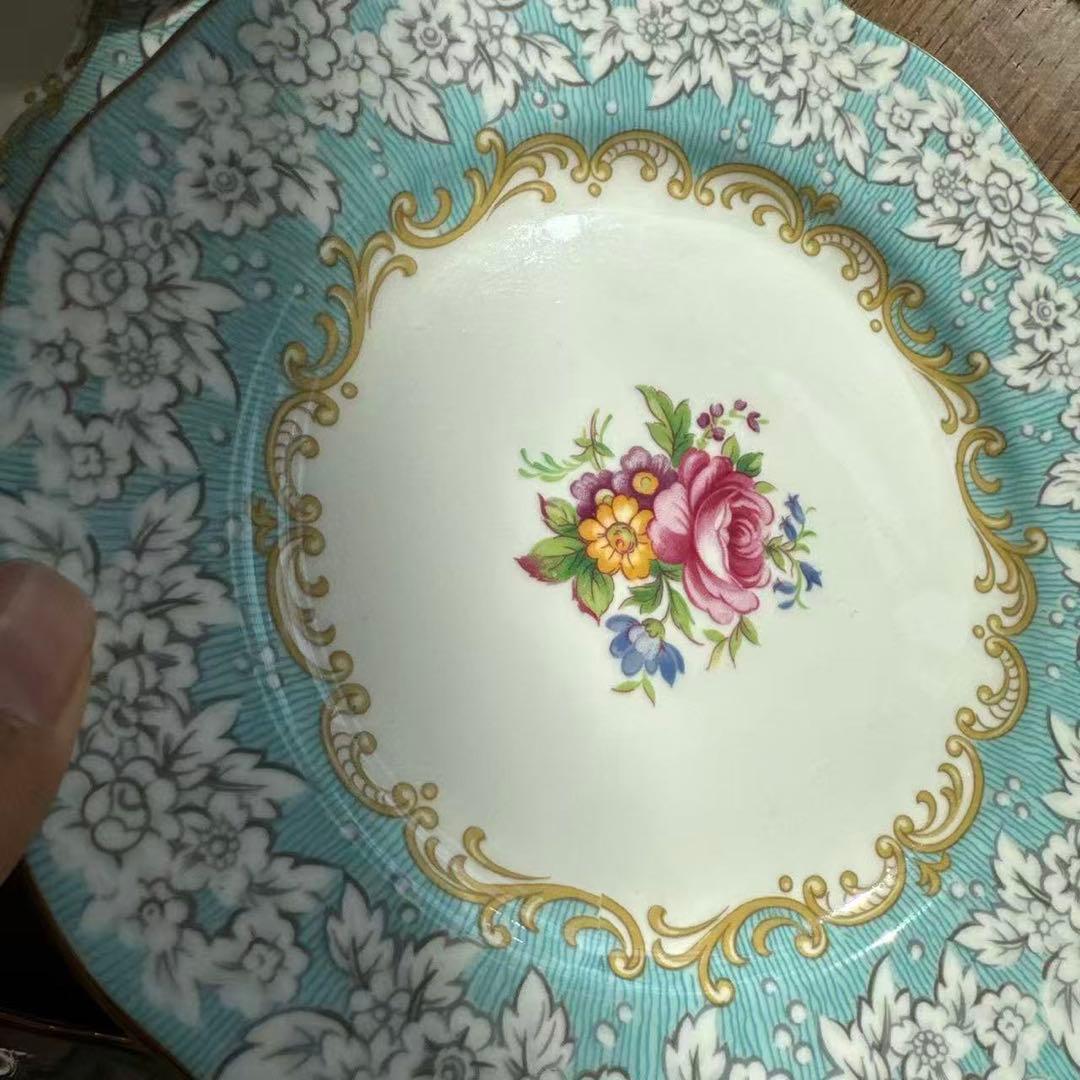 英国製　ロイヤルアルバートエンチャントメント　デザートプレート　6枚