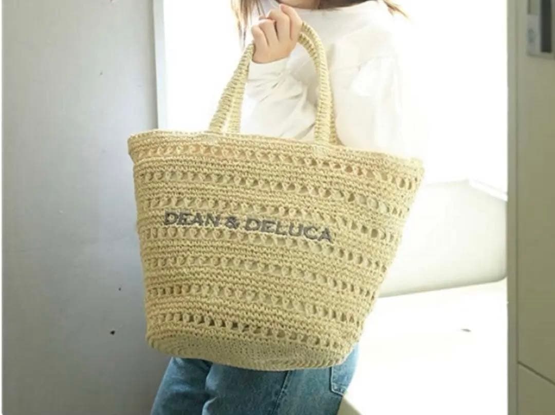 DEAN & DELUCA クロッシェバスケットバッグM