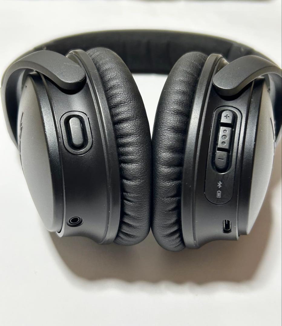 [新品 純正イヤーパッド交換済]BOSE QuietComfort 35 II