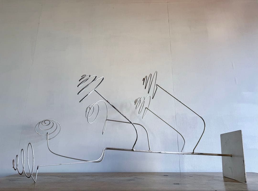 ワイヤーアート ハットスタンド 帽子掛け ミッドセンチュリー