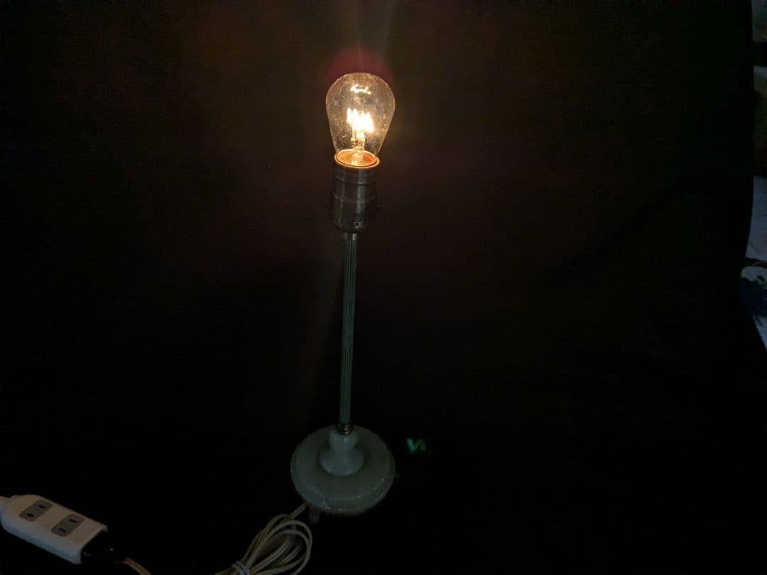 USAアンティーク　テーブルランプ 　ホワイトシェード