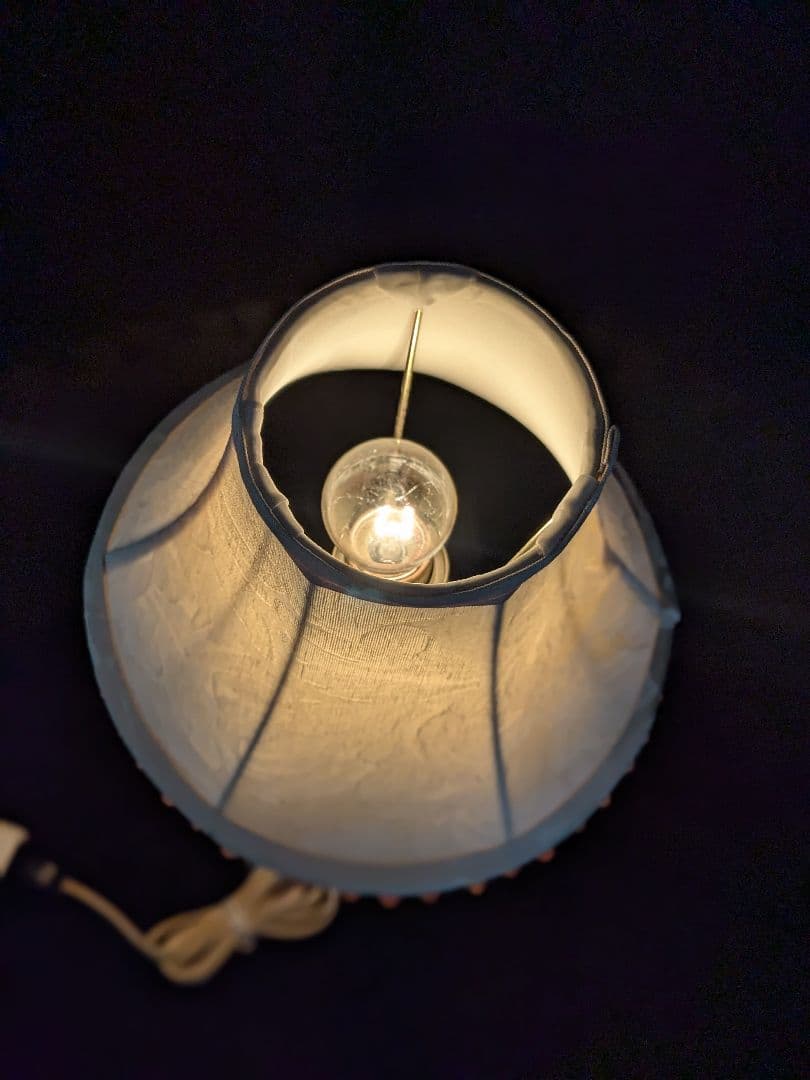 USAアンティーク　テーブルランプ 　ホワイトシェード