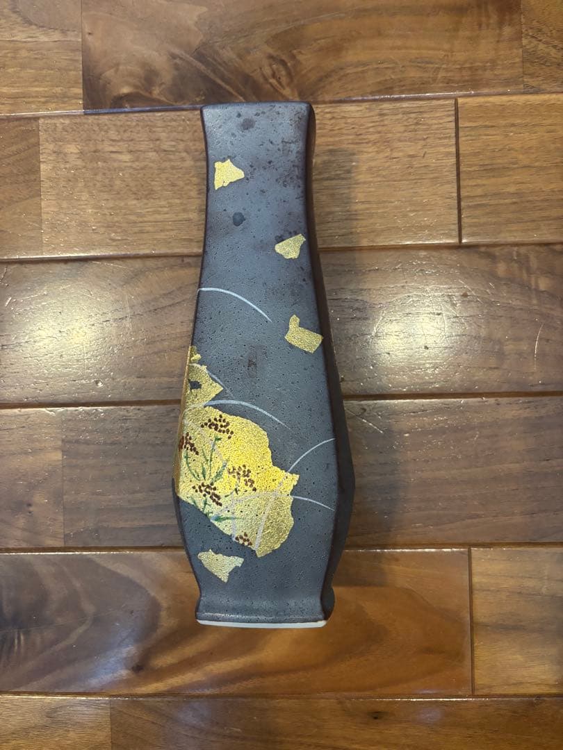 九谷焼の花瓶　陶粋屋