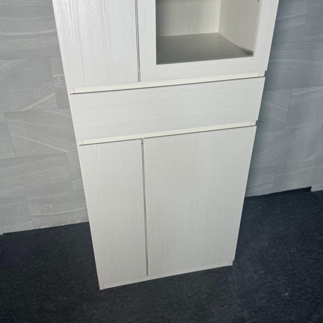 Francfranc キッチンキャビネット パセ 食器棚 65cm d4745