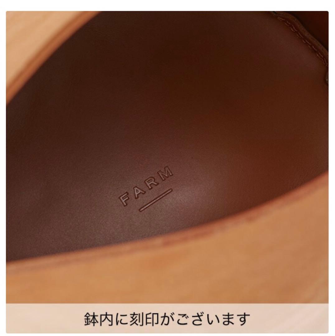 レザーポット　鉢カバー　グレー　38 観葉植物用