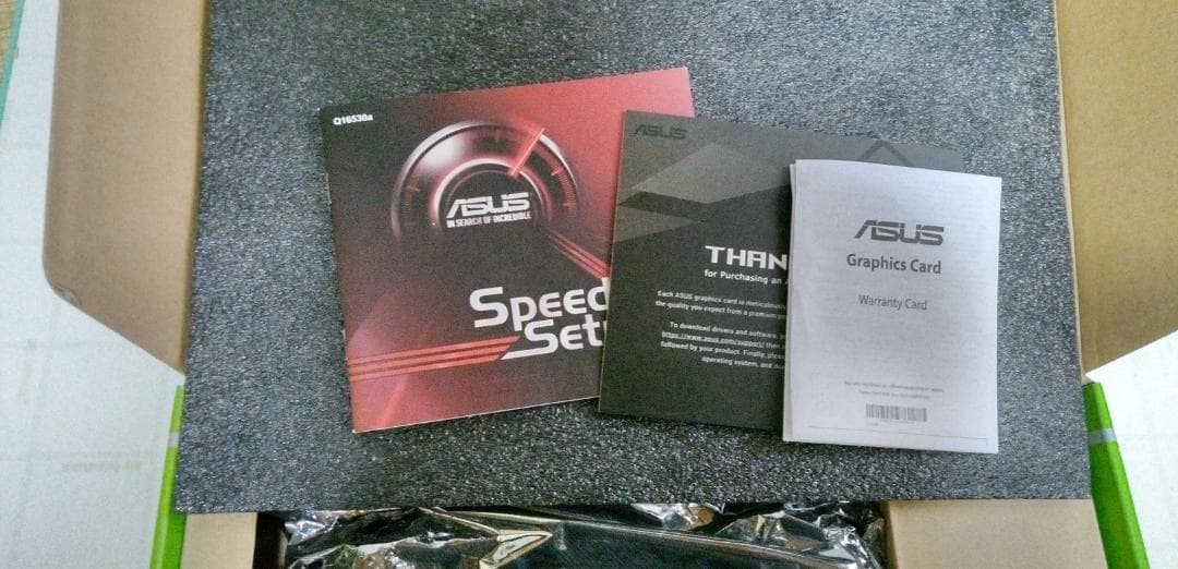 ASUS　TUF GAMING GeForce GTX1660Super 6GB