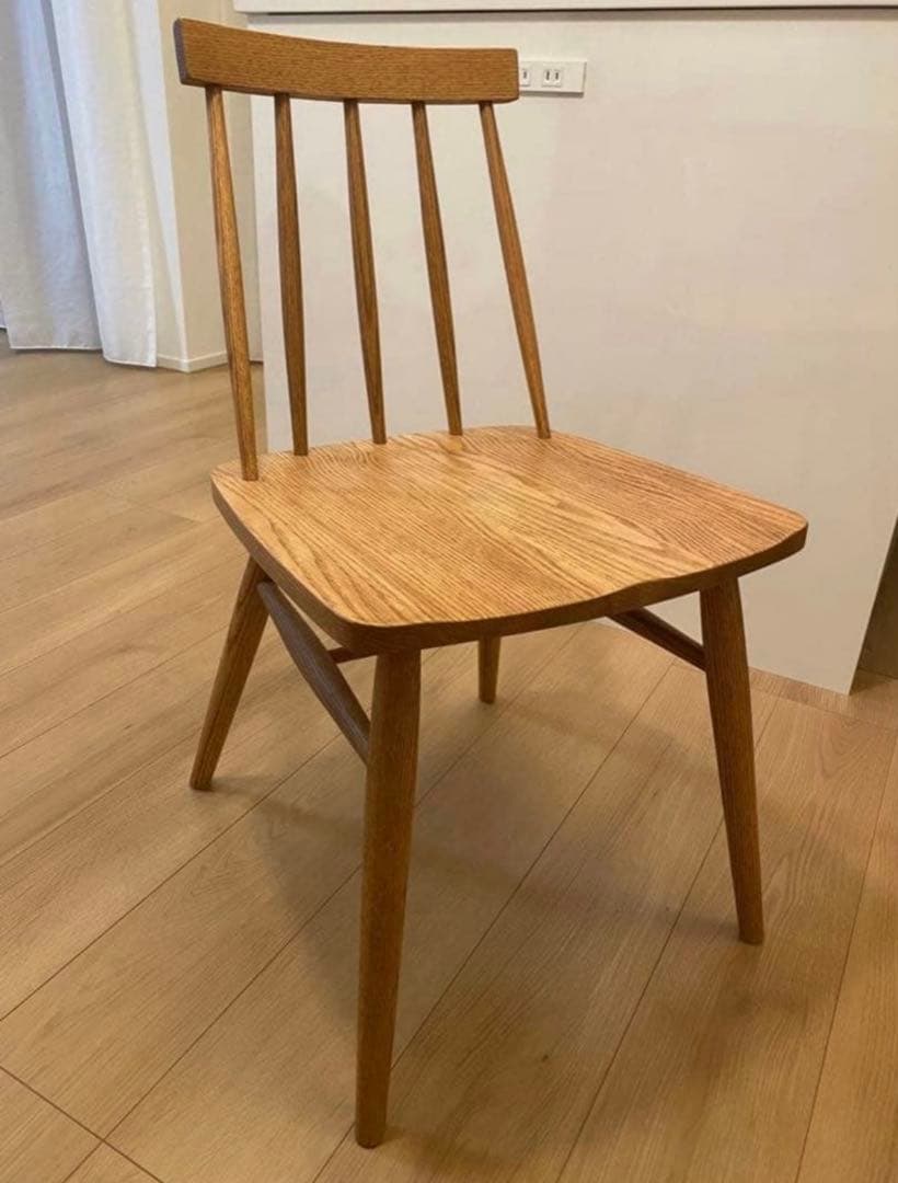 本日限定価格モモナチュラル　ダイニングチェア　二脚