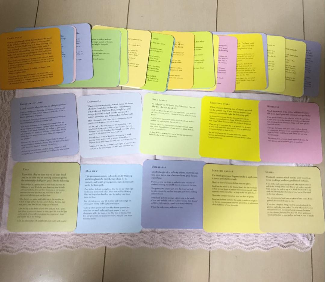 新品未使用　SPELL CARDS スペルカードティターニア・ハーディによる本