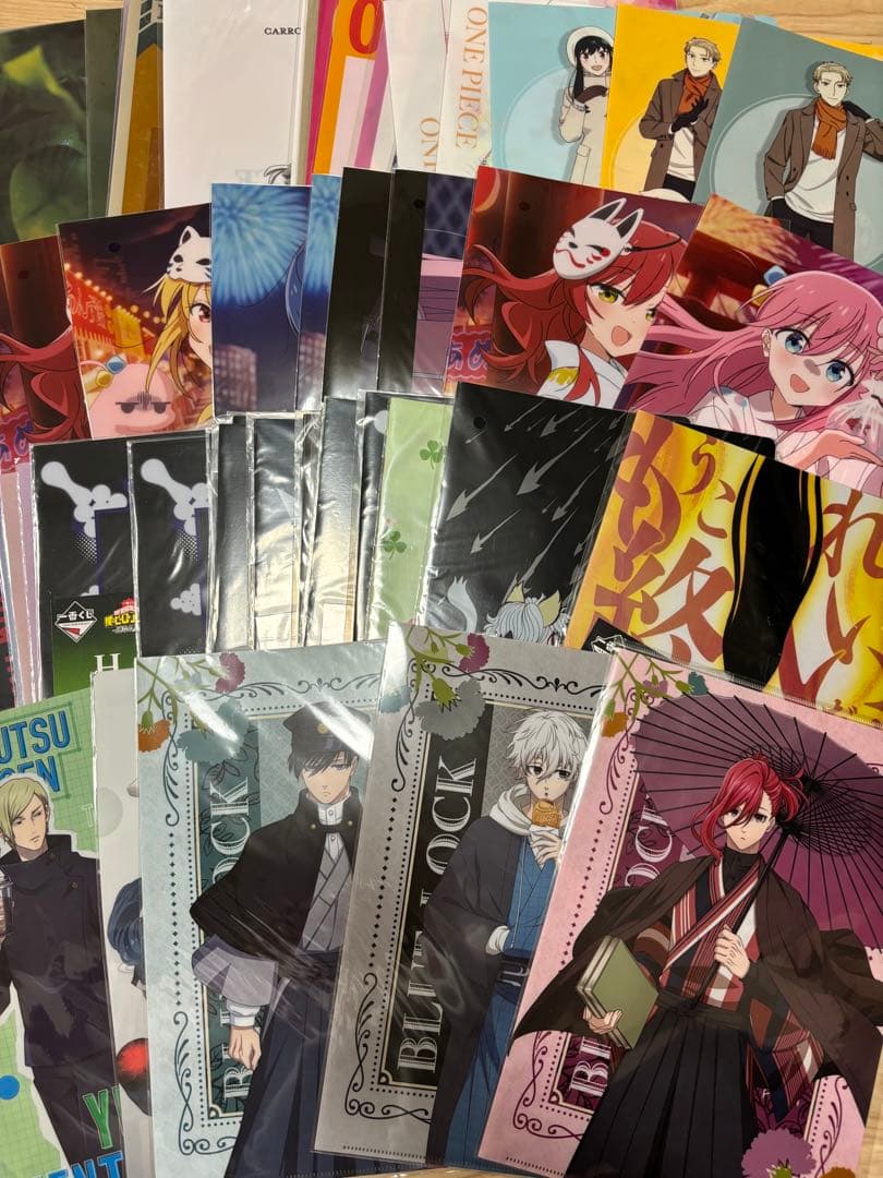 ノンジャンル アニメキャラ クリアファイル 大量 まとめ売り