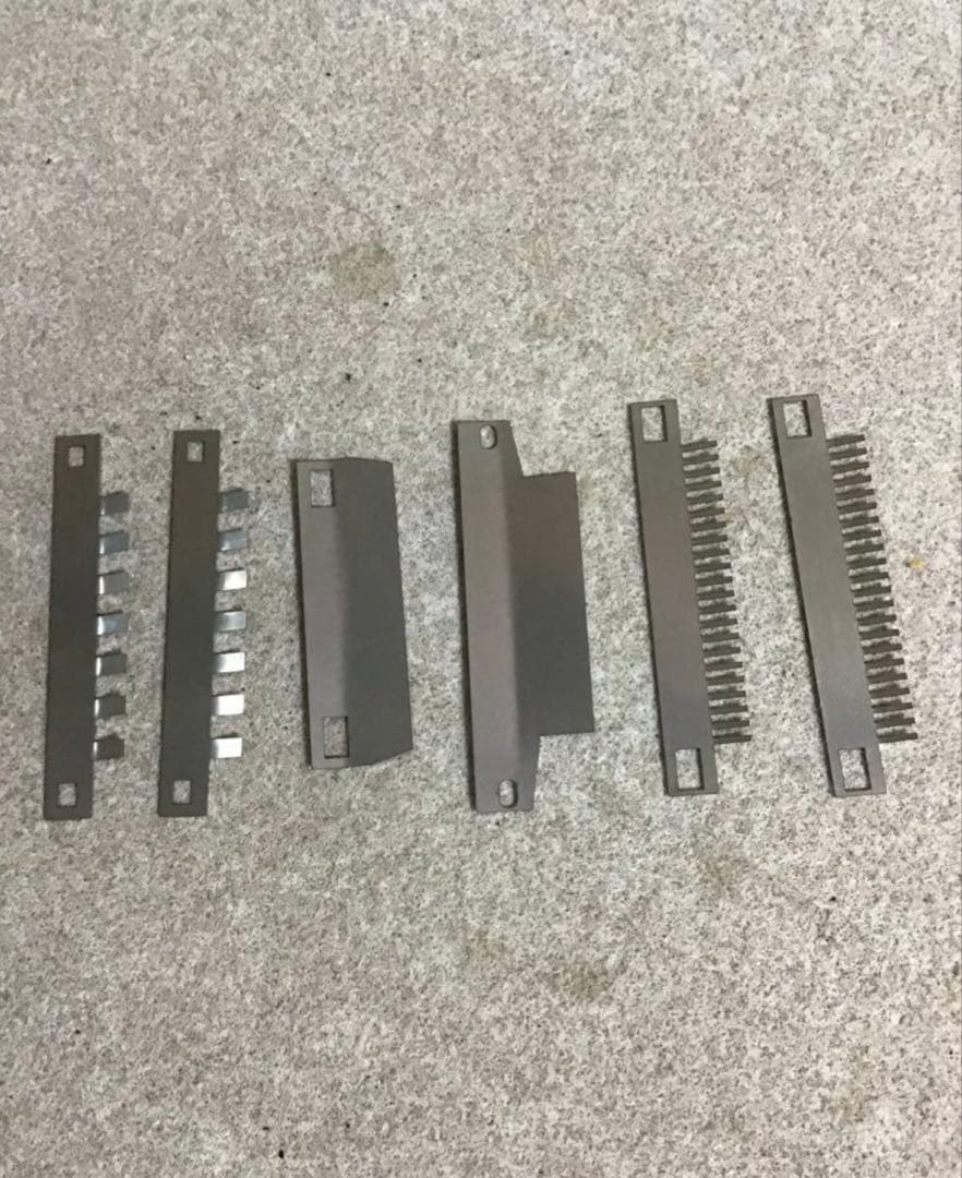 小野式製麺機1型　両刃用　ステンレス櫛刃(2.2mm・6.3mm) オリジナル