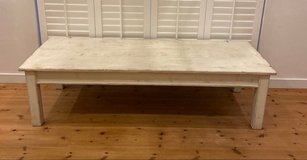 シャビー＊ローテーブル　たのメル便お届け