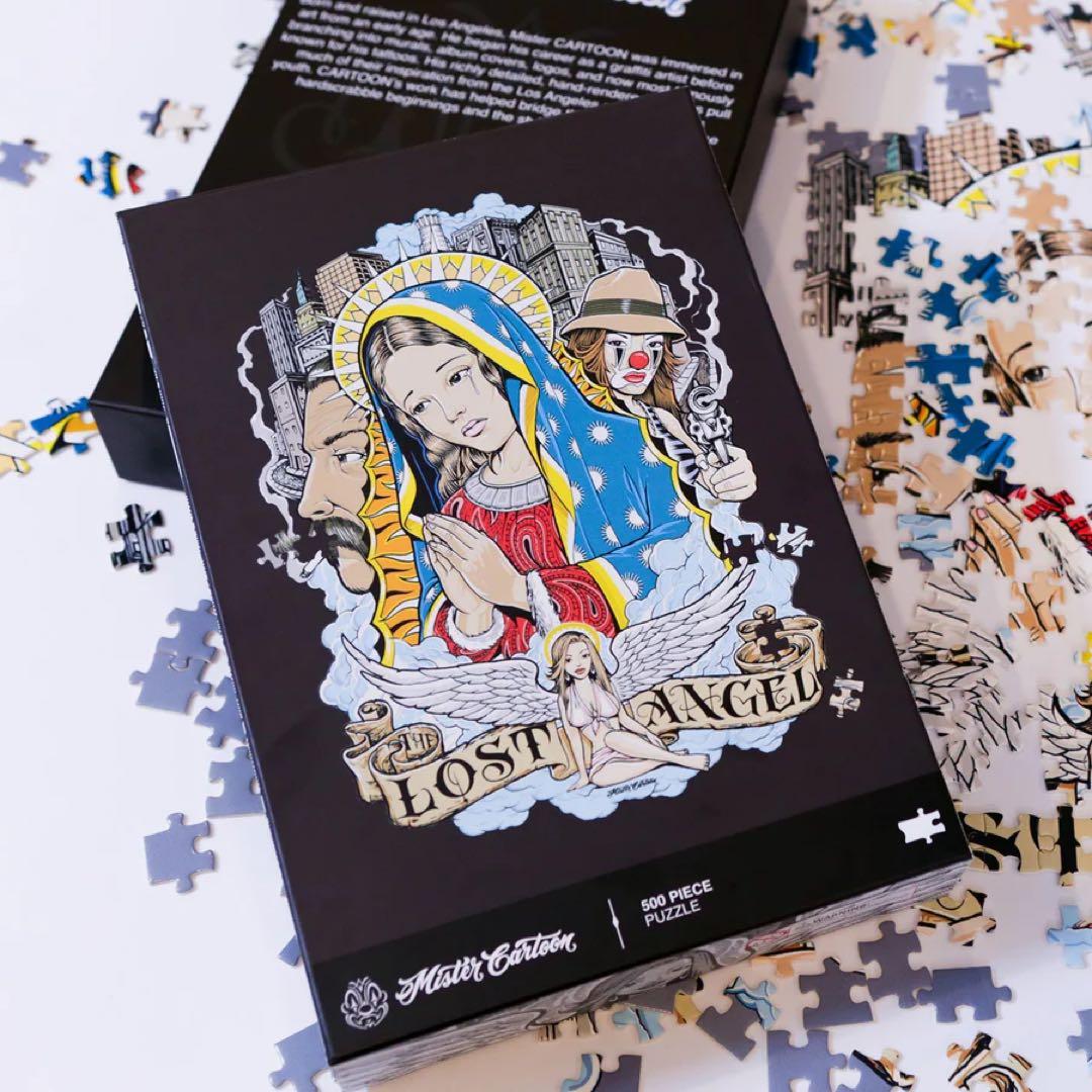 Mister cartoon puzzleセット+air freshener