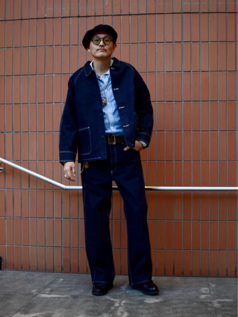 Schott ファイアプルーフ カバーオール / デニムジャケット