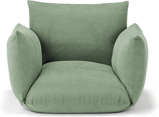 グリーン リクライニングフロアソファ 1シーター 無印良品　2024年12月購入